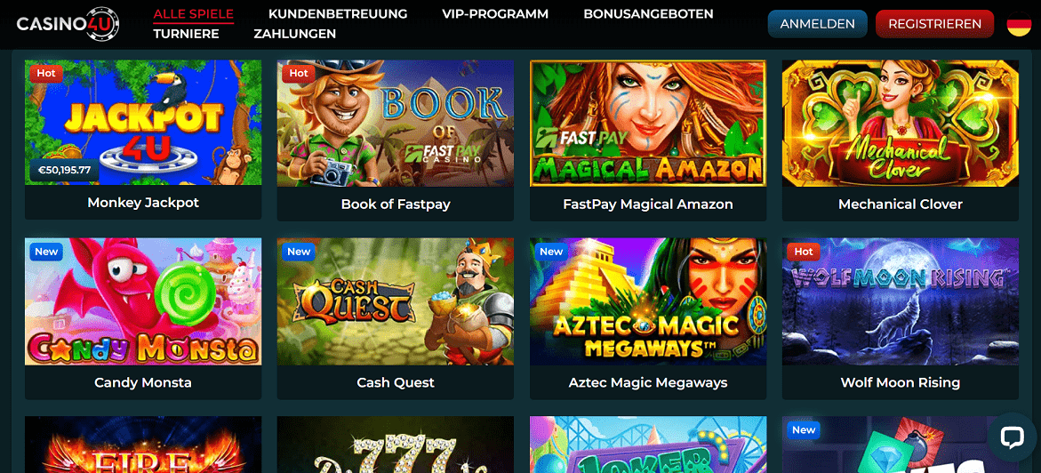 casino4u spiele
