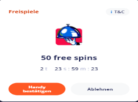 Vulkan Casino 50 Freispiele