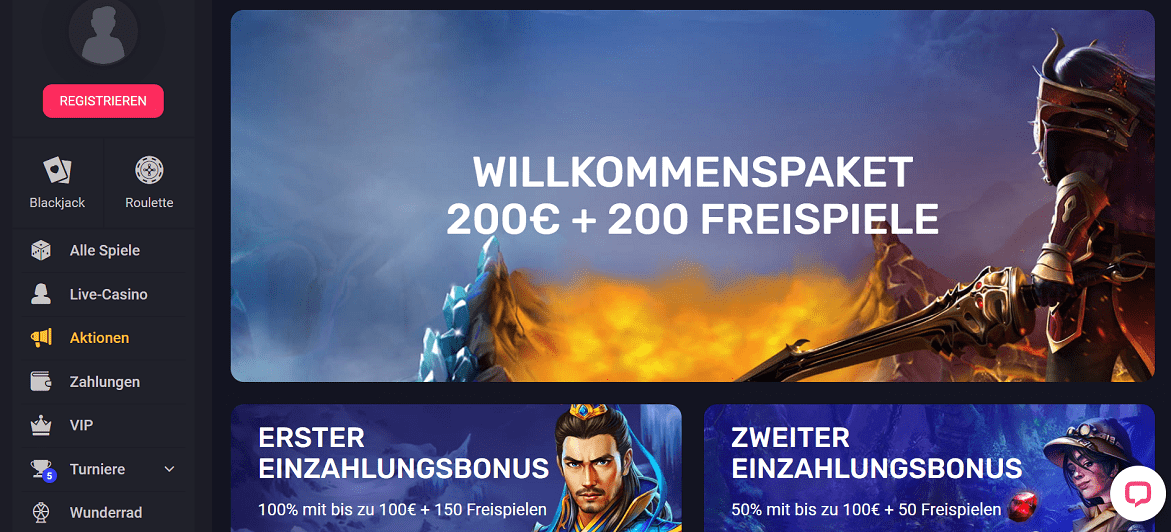 WooCasino Angebote